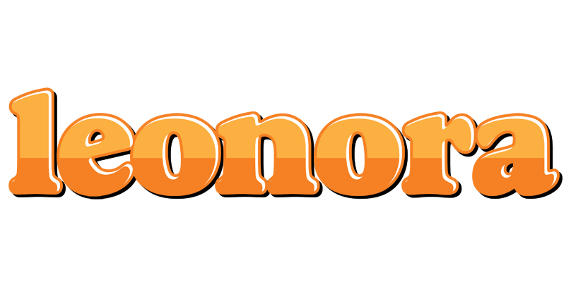 Leonora orange logo