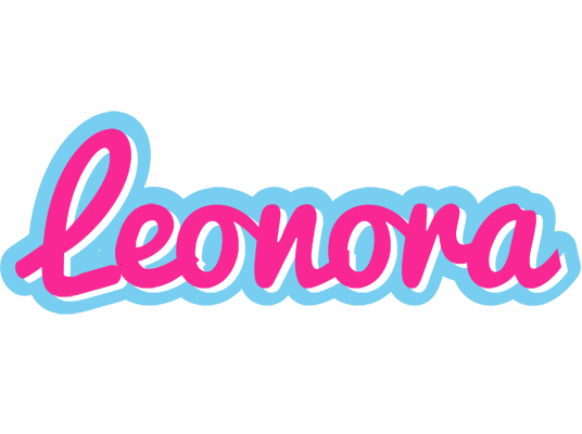 Leonora popstar logo