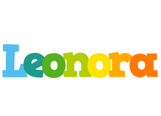 Leonora rainbows logo