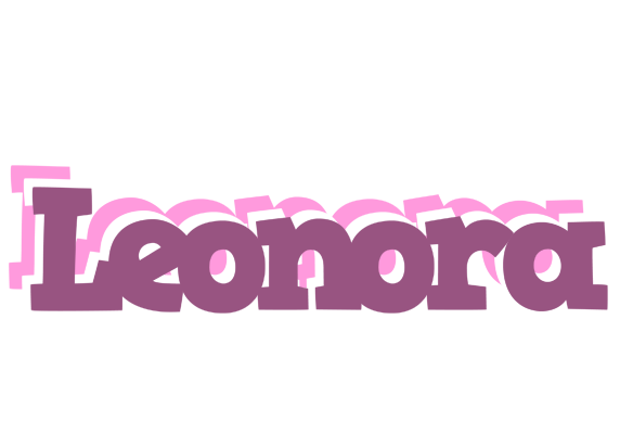 Leonora relaxing logo