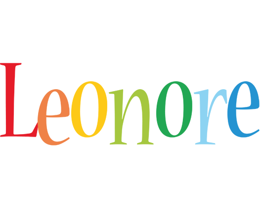 Leonore birthday logo