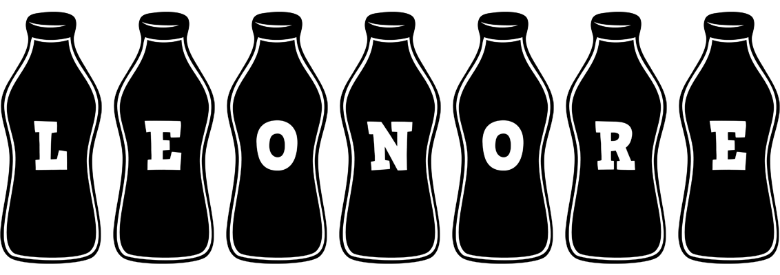 Leonore bottle logo