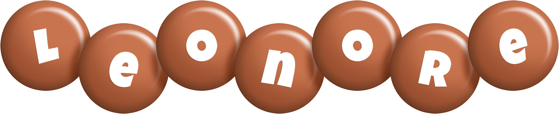 Leonore candy-brown logo