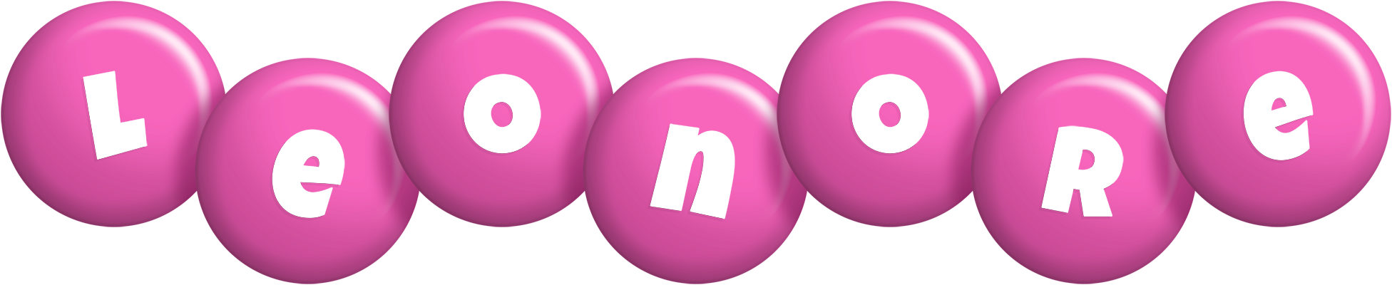 Leonore candy-pink logo