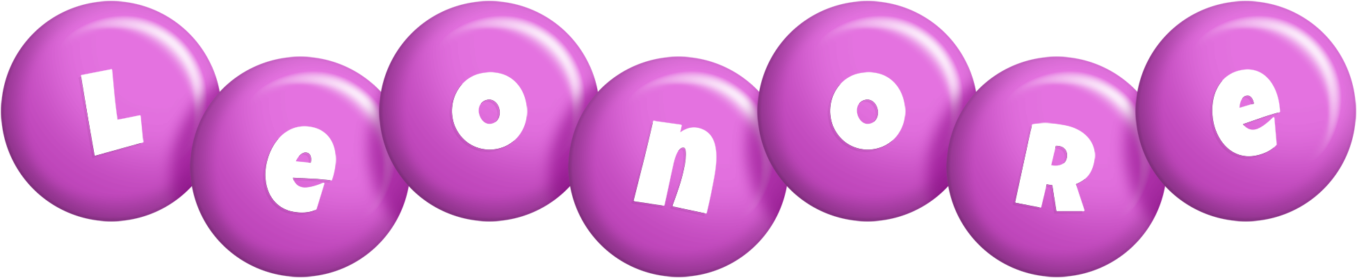 Leonore candy-purple logo