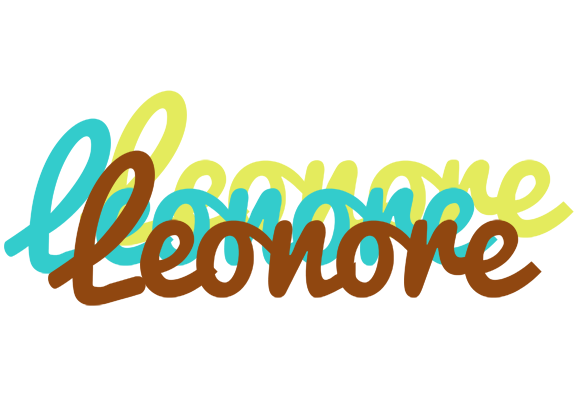 Leonore cupcake logo
