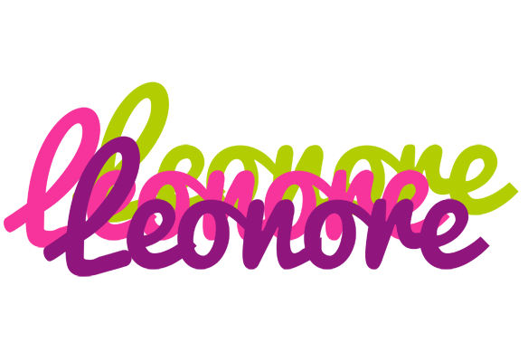 Leonore flowers logo