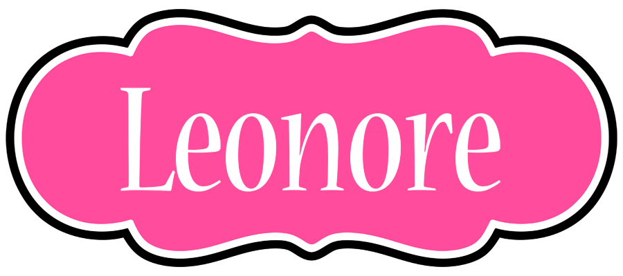 Leonore invitation logo