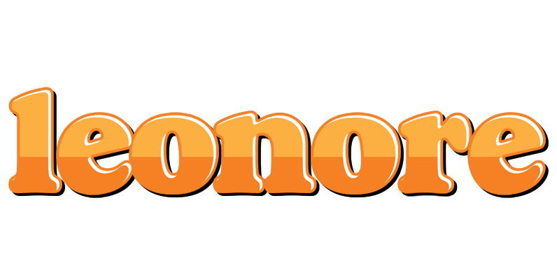 Leonore orange logo