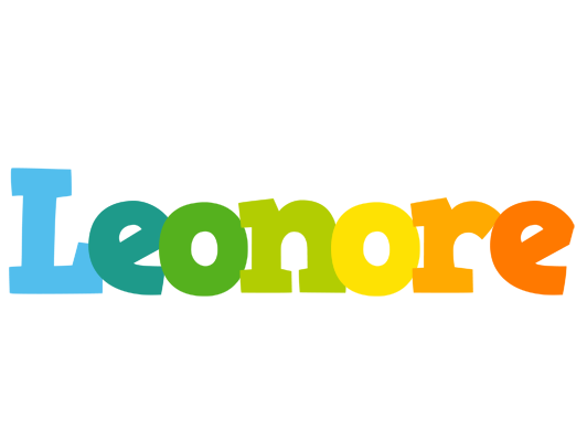 Leonore rainbows logo
