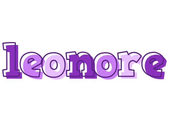 Leonore sensual logo