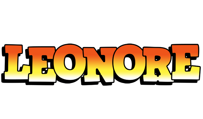 Leonore sunset logo