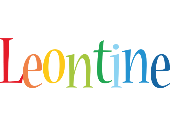 Leontine birthday logo