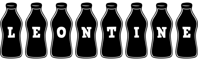 Leontine bottle logo