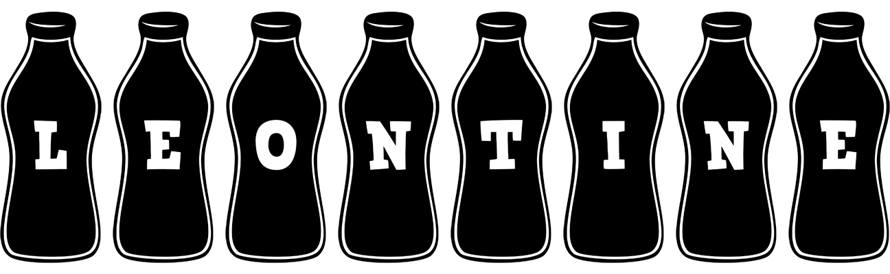 Leontine bottle logo