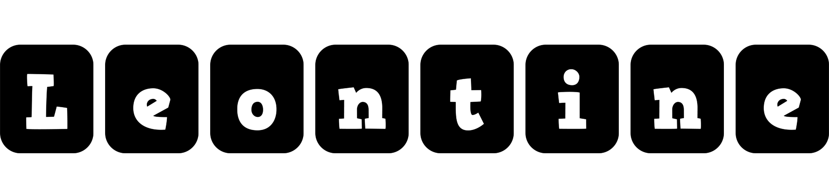 Leontine box logo
