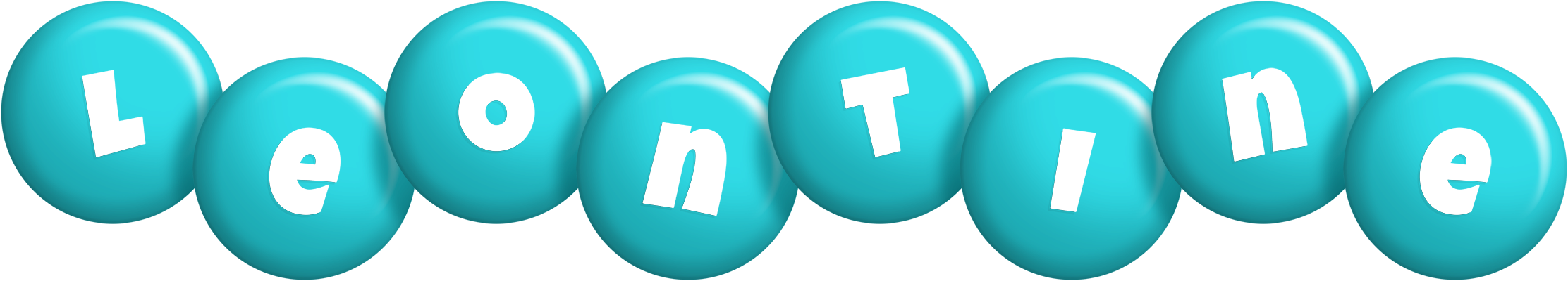 Leontine candy-azur logo