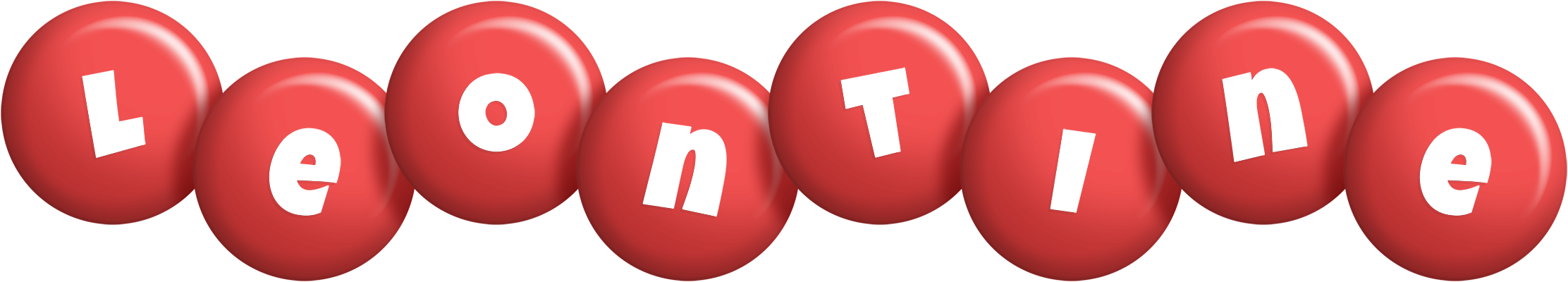 Leontine candy-red logo