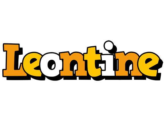 Leontine cartoon logo