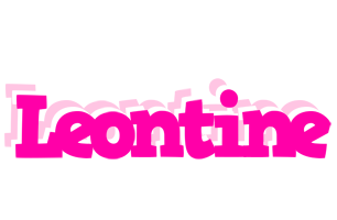 Leontine dancing logo