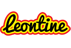 Leontine flaming logo