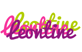 Leontine flowers logo