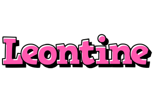 Leontine girlish logo