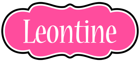 Leontine invitation logo