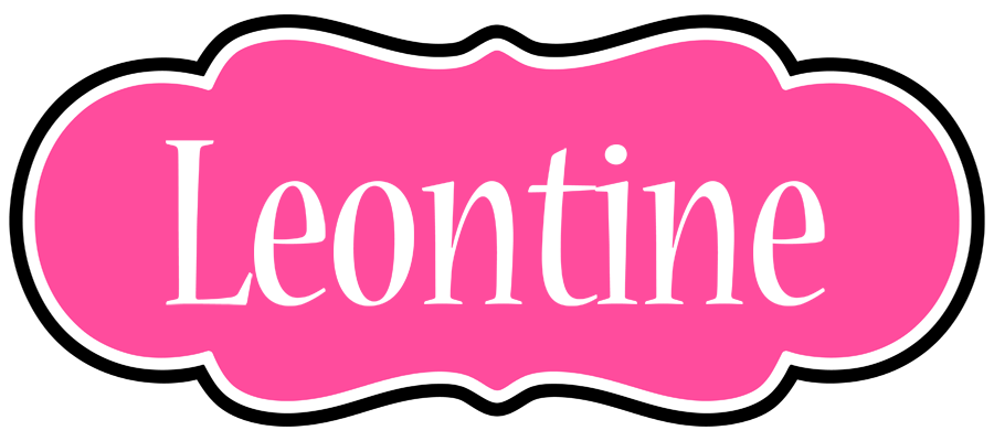 Leontine invitation logo