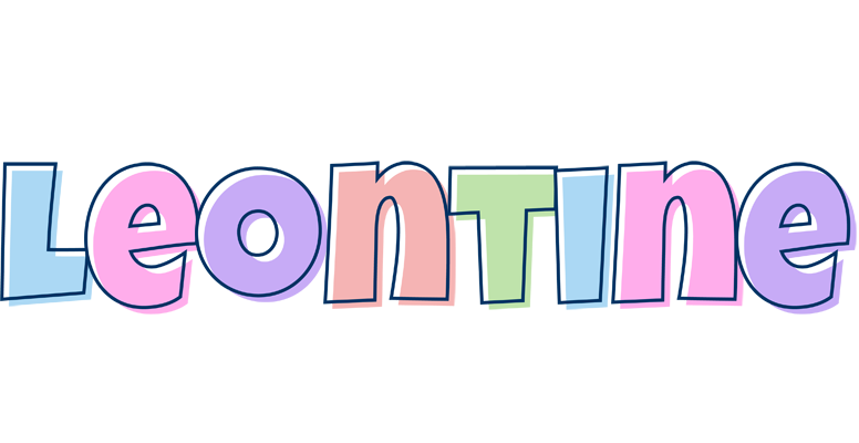 Leontine pastel logo