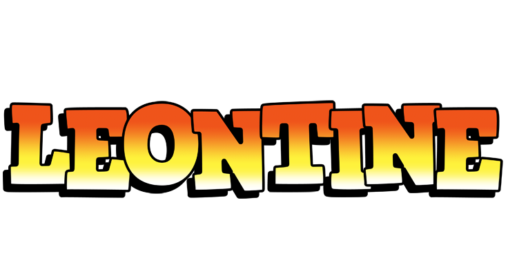 Leontine sunset logo