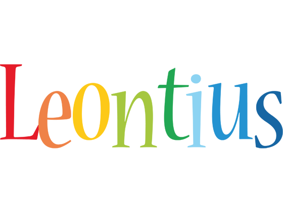 Leontius birthday logo