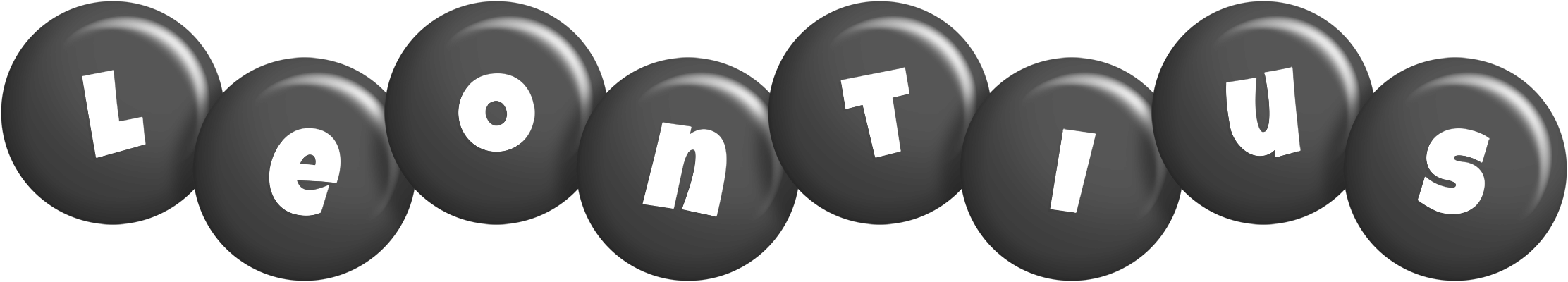 Leontius candy-black logo
