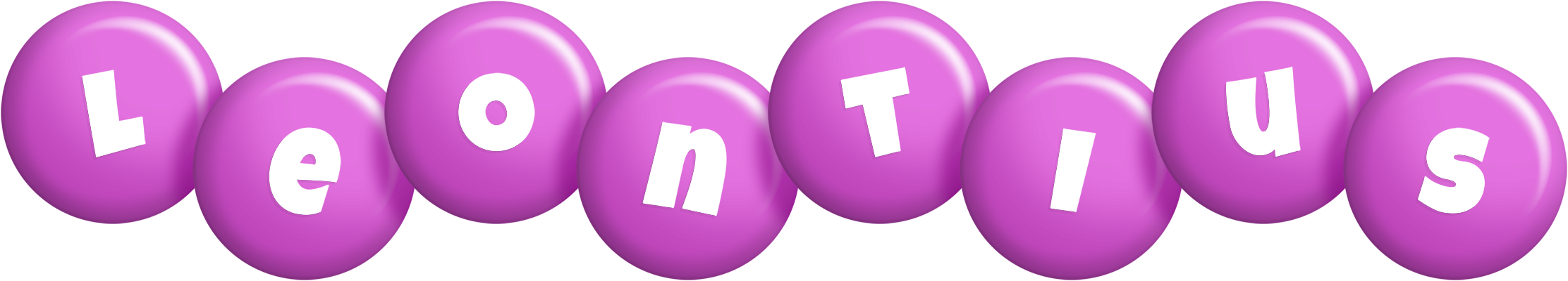 Leontius candy-purple logo