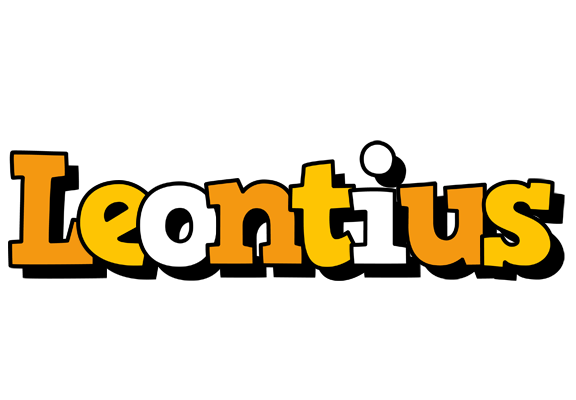 Leontius cartoon logo