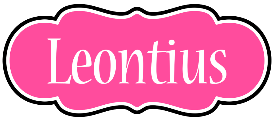 Leontius invitation logo