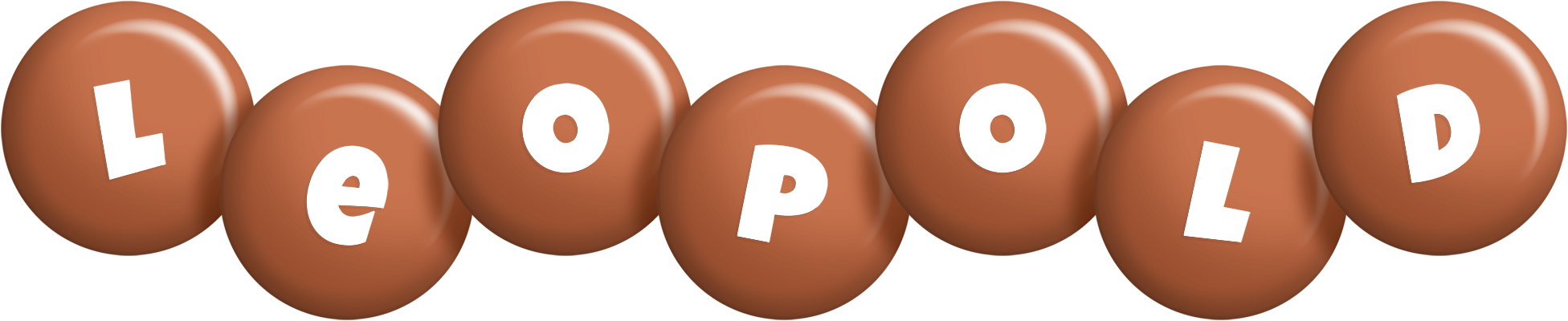 Leopold candy-brown logo