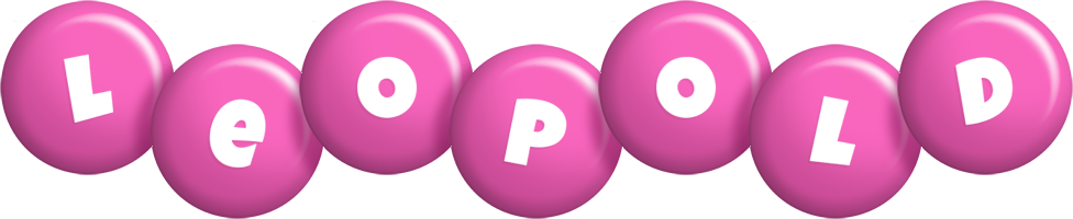 Leopold candy-pink logo
