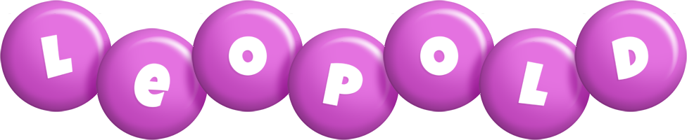 Leopold candy-purple logo