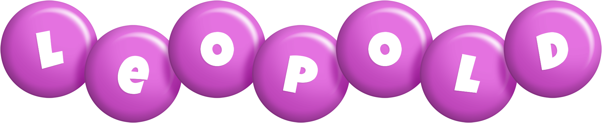Leopold candy-purple logo