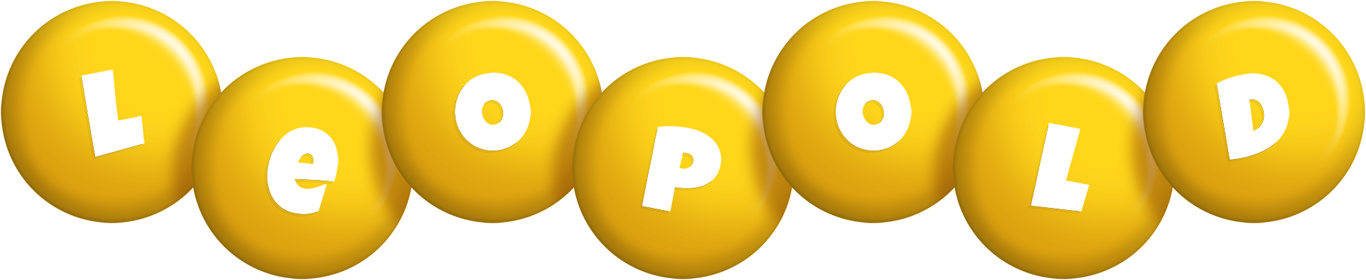 Leopold candy-yellow logo