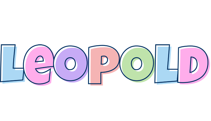 Leopold pastel logo