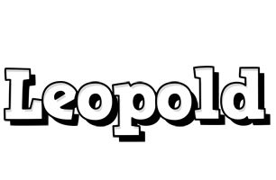 Leopold snowing logo