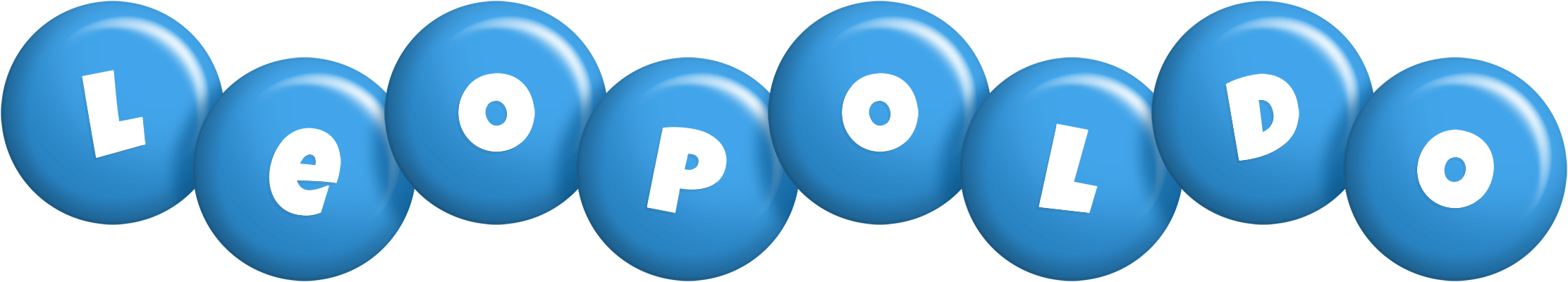 Leopoldo candy-blue logo