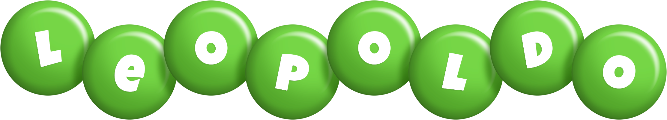 Leopoldo candy-green logo