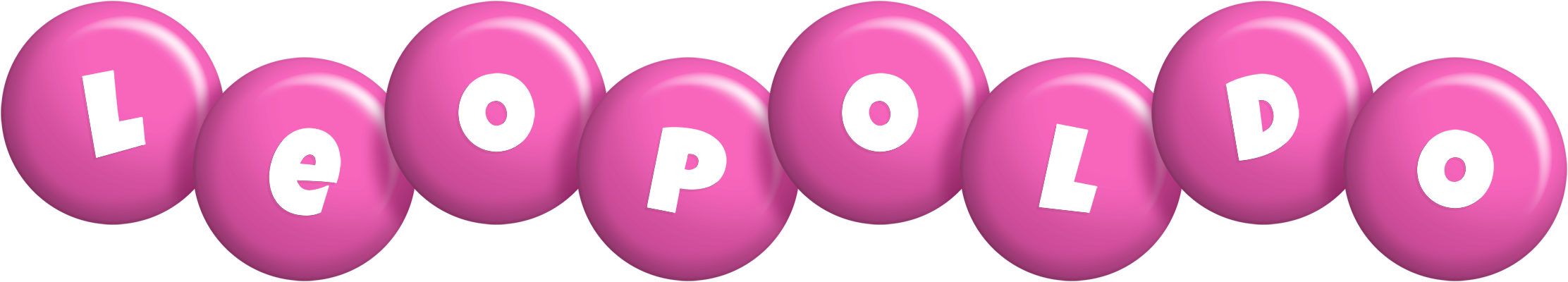 Leopoldo candy-pink logo