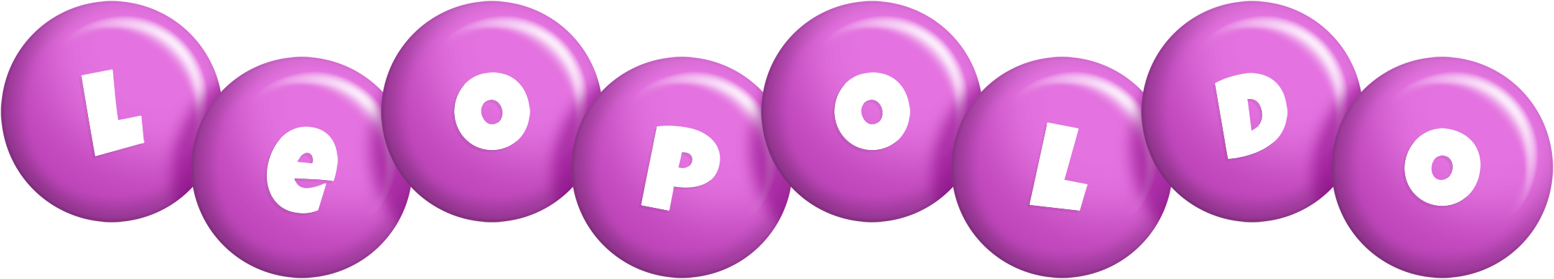 Leopoldo candy-purple logo
