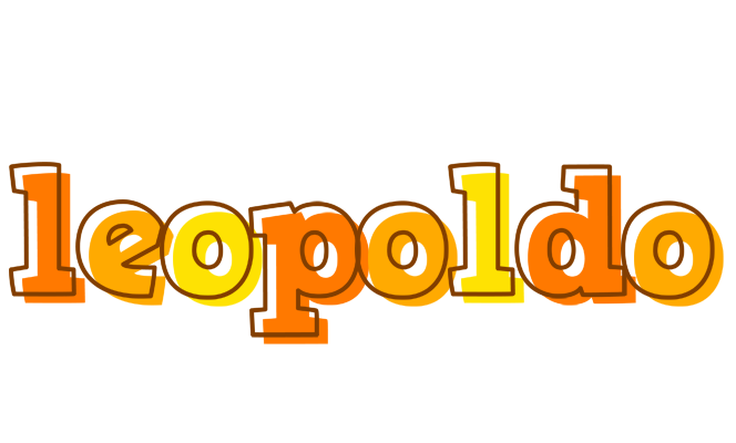Leopoldo desert logo
