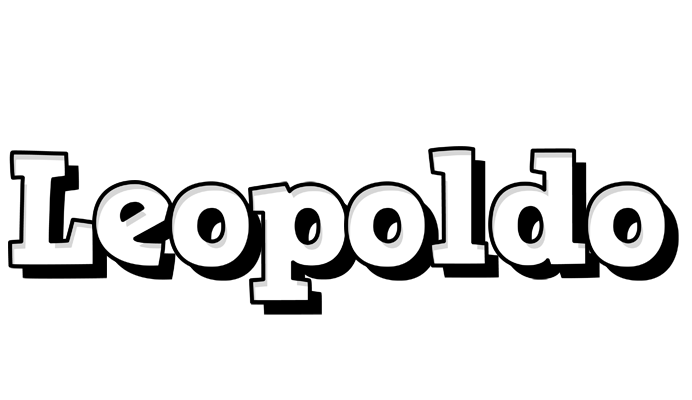 Leopoldo snowing logo