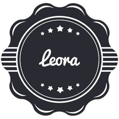 Leora badge logo